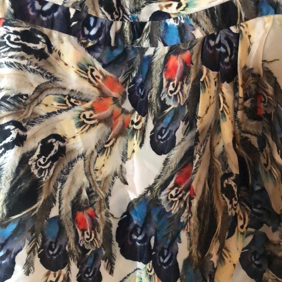 Feather patterned party dress - Picture 3 of 3